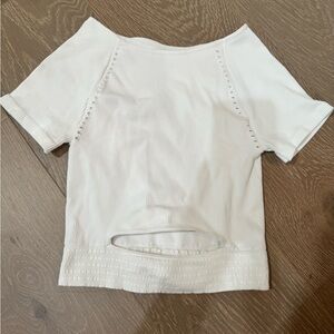 Free people movement cut it out shirt